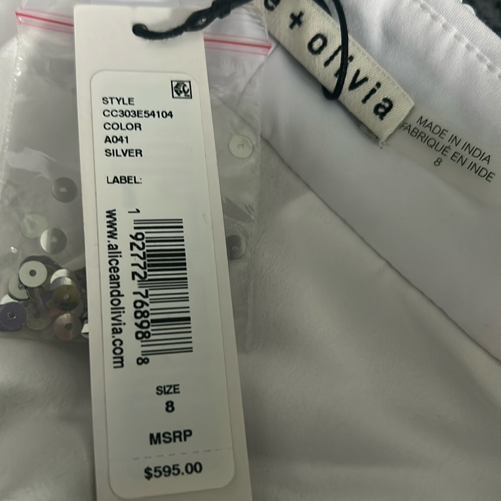 Alice and Olivia Hayes sequin cargo pants - Picture 14 of 16